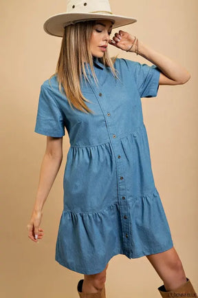 Kayla Shirt Dress Kori America